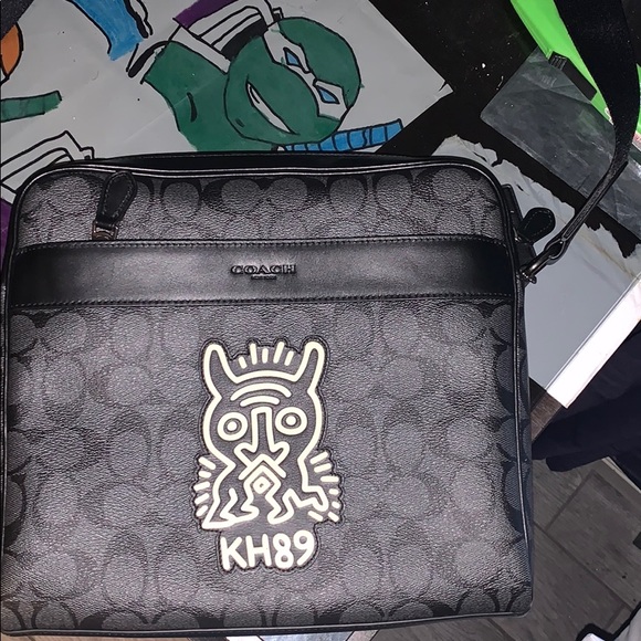 Coach Other - Men’s Coach Keith Herring messenger bag! Brand new